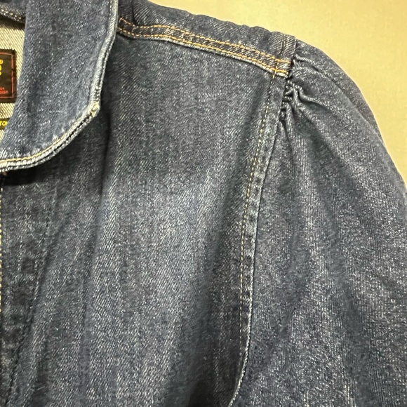 Lee NWT Jean Jumpsuit woman’s Medium Organic Cotton - Picture 6 of 7